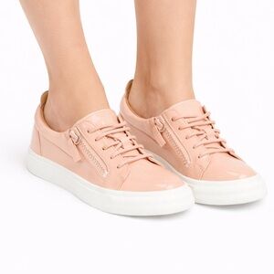 Giuseppe Zanotti Blush Pink Loafers